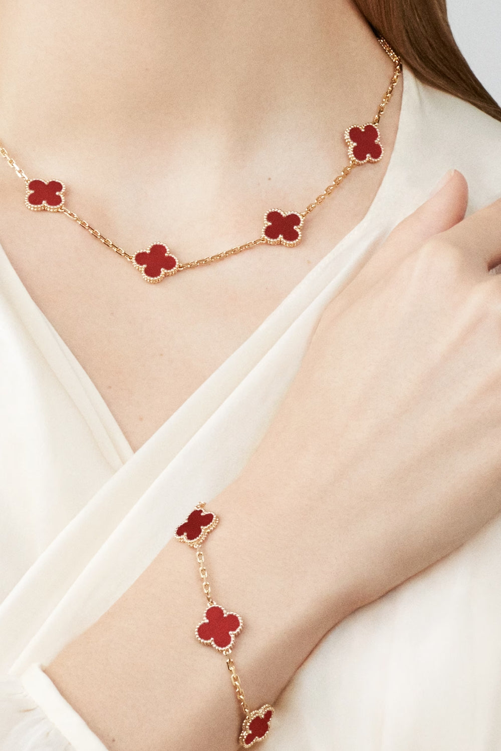 Coffret Trèfle Harmonie – Rouge ❤️