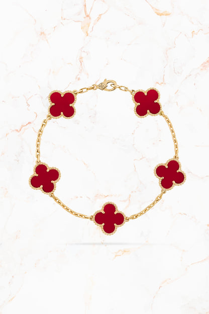 Coffret Trèfle Harmonie – Rouge ❤️