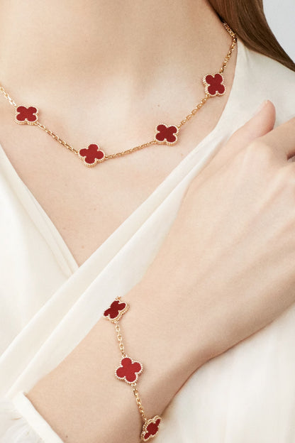 Coffret Trèfle Harmonie – Rouge ❤️
